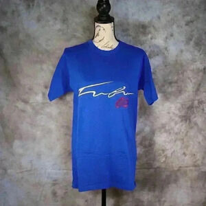 Fubu F05 Size M Blue embroidered t-shirt